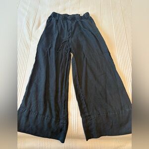 Zara Black Wide Leg Pants